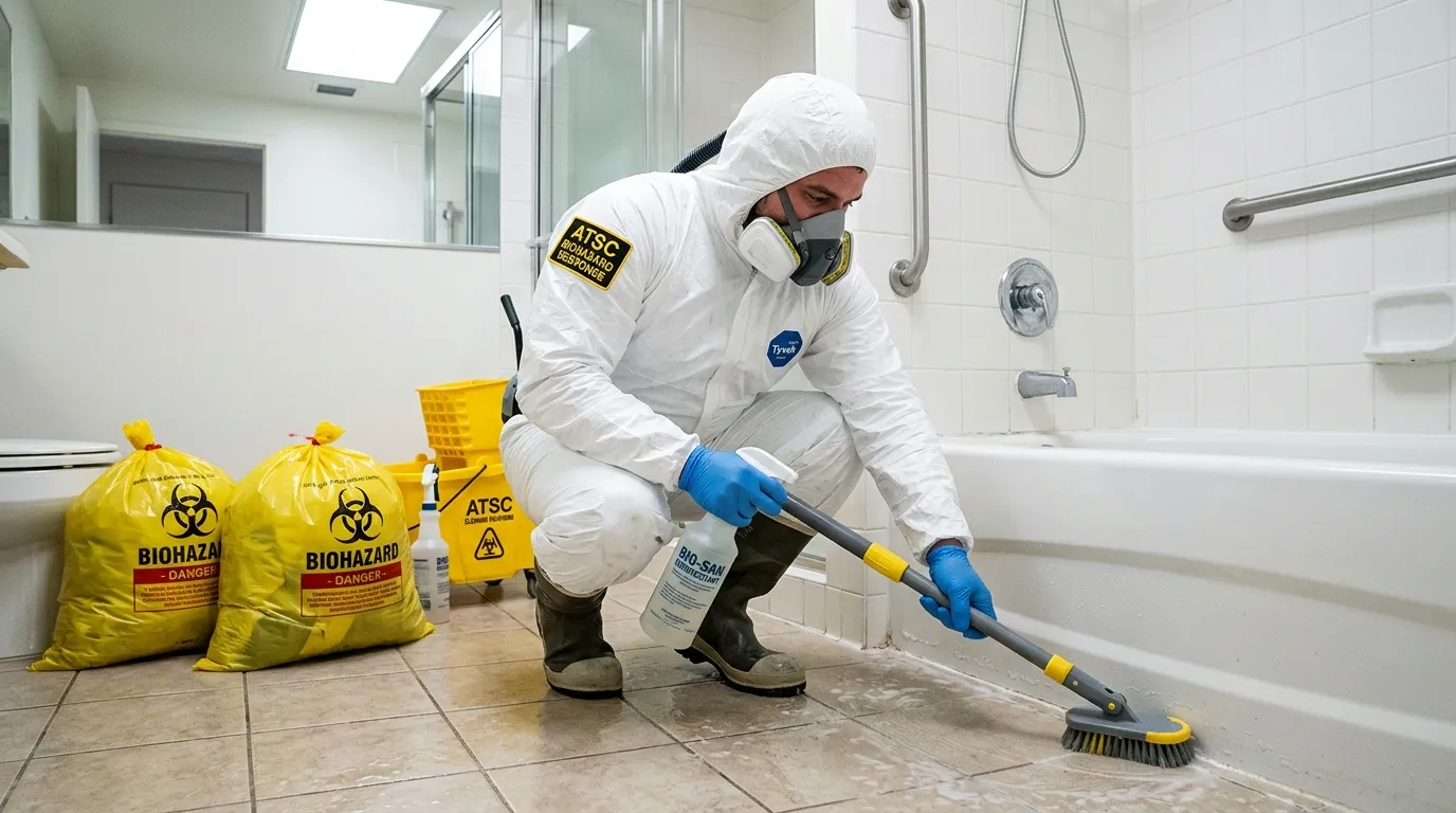 Decontamination equipment deployed for Blood Cleanup in Parkland